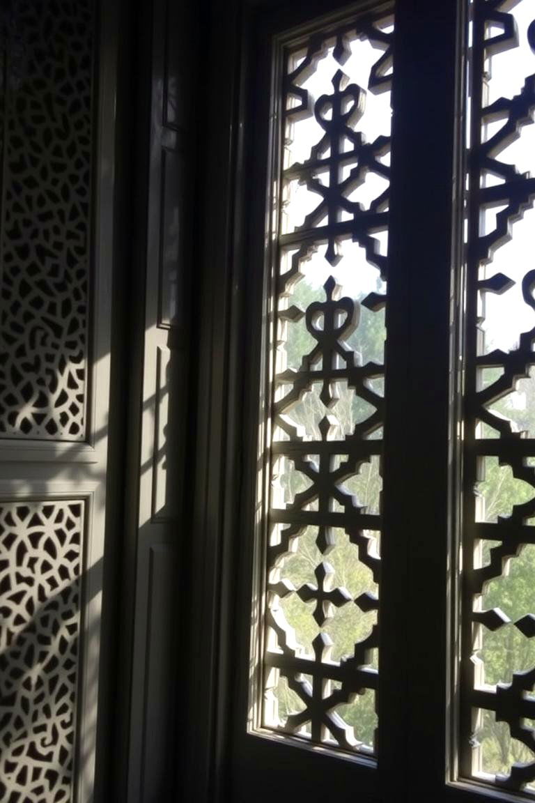 Enchanting Lattice Designs - 24 spanish style windows