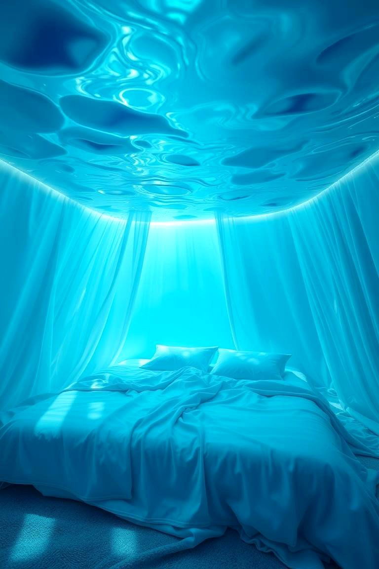 Enchanting Oceanic Ambience - 24 Underwater Mermaid Bedroom Ideas