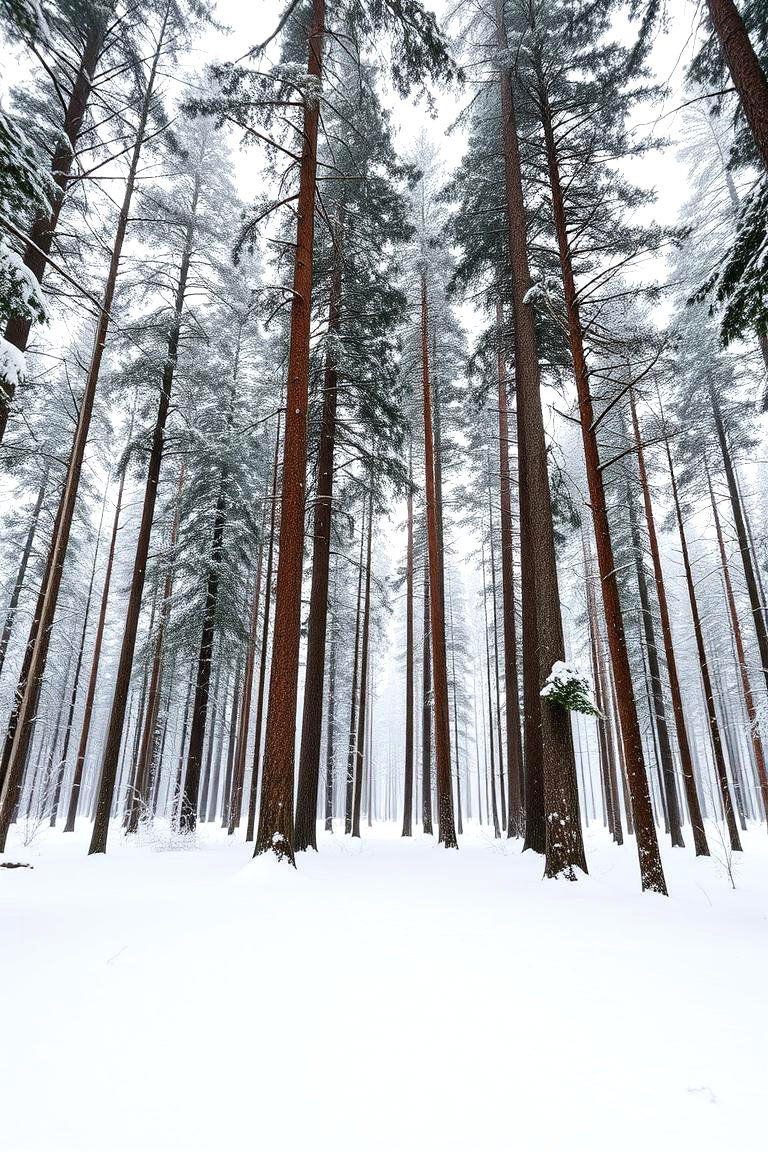 Enchanting Snowy Forest Venue - 24 Winter Wedding Ideas