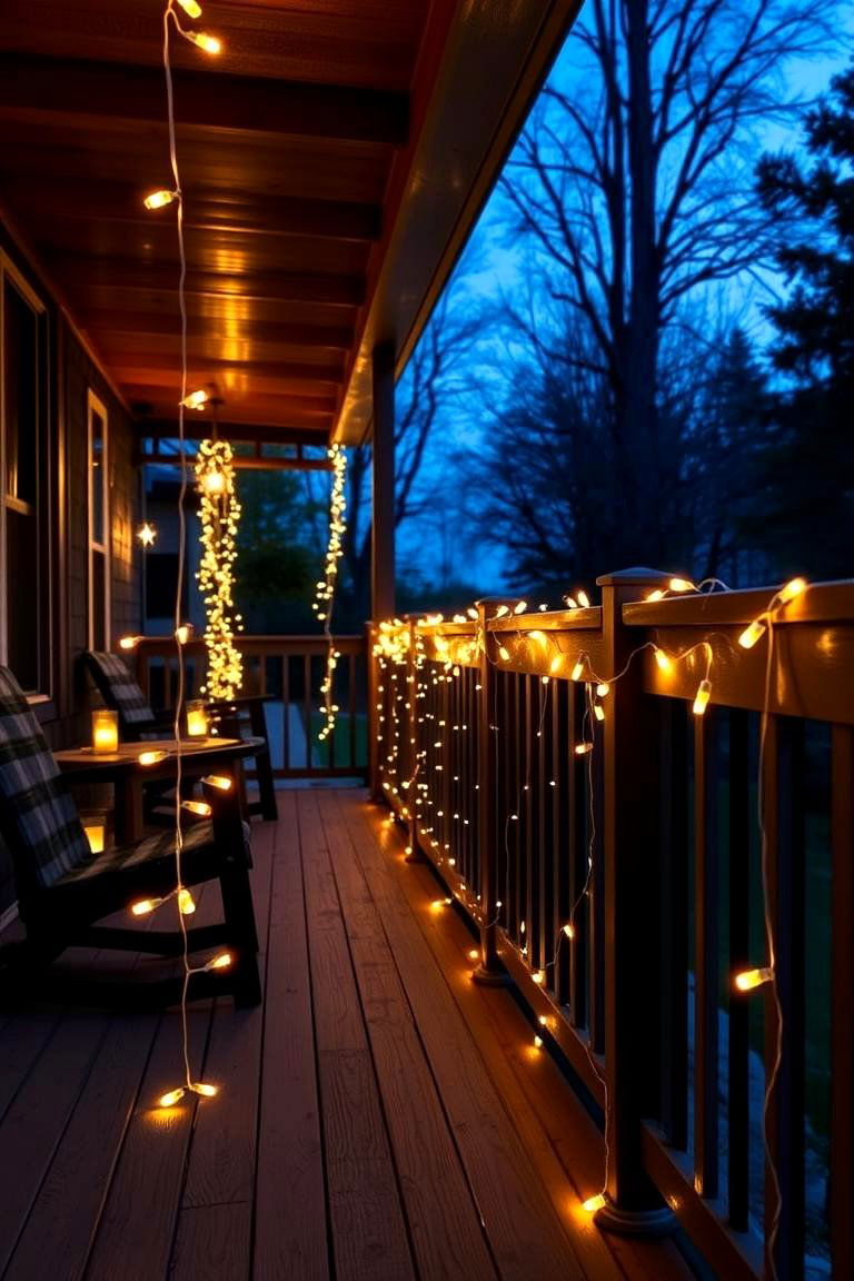 Enchanting String and Fairy Lights - 24 Deck Lighting Ideas