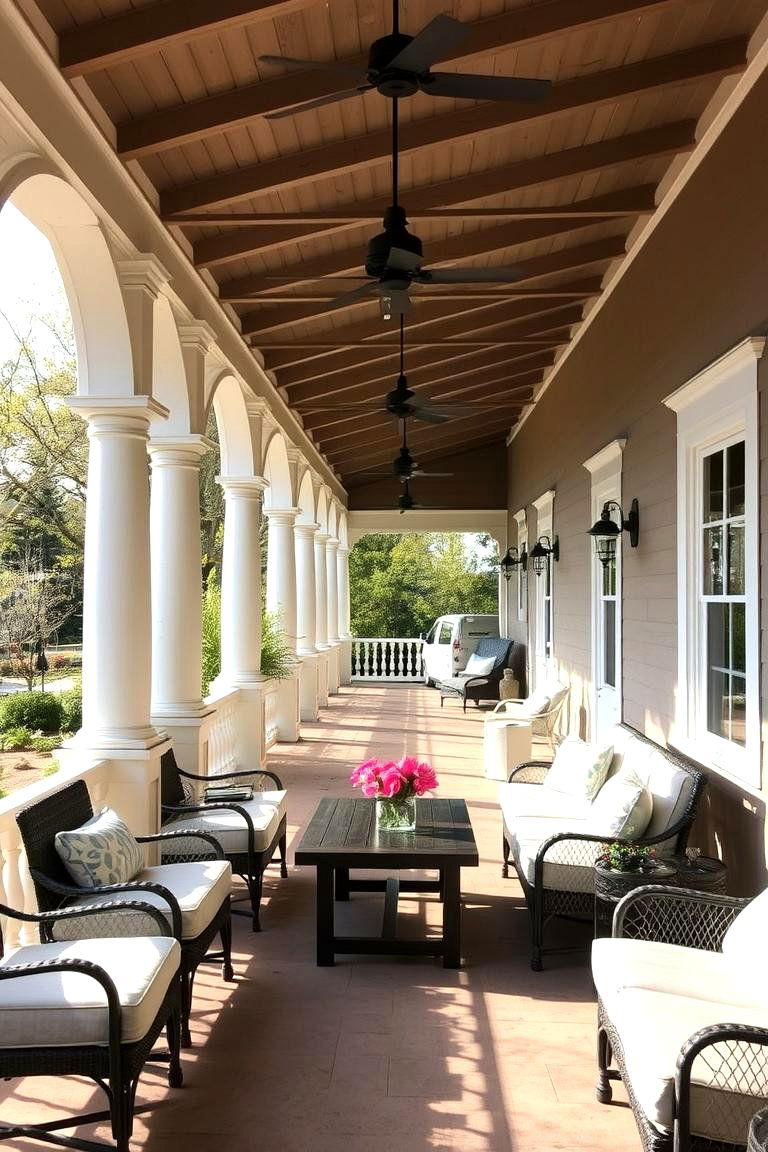Enchanting Verandas Outdoor Spaces for Leisure - 24 Spanish Mediterranean House Ideas