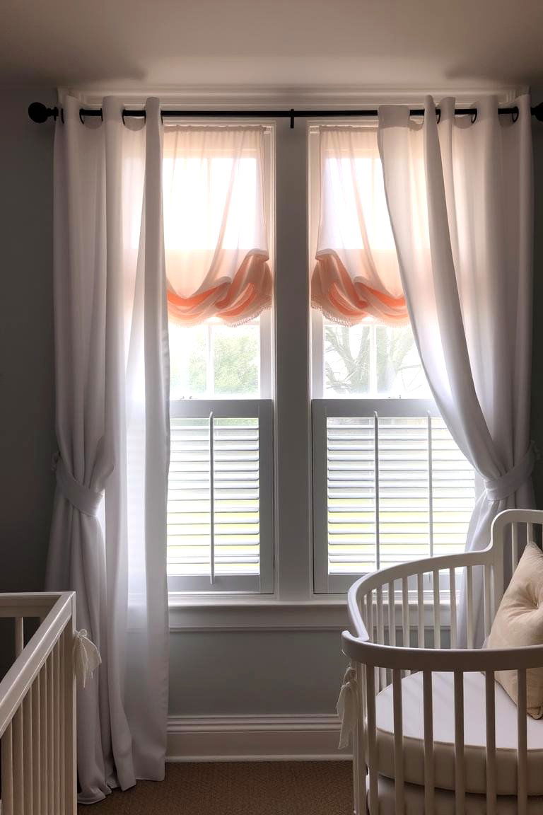 Enchanting Window Treatments - 24 Princess Nursery Ideas