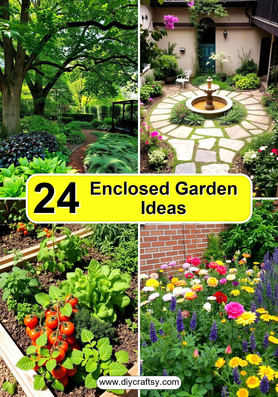 Enclosed Garden Ideas