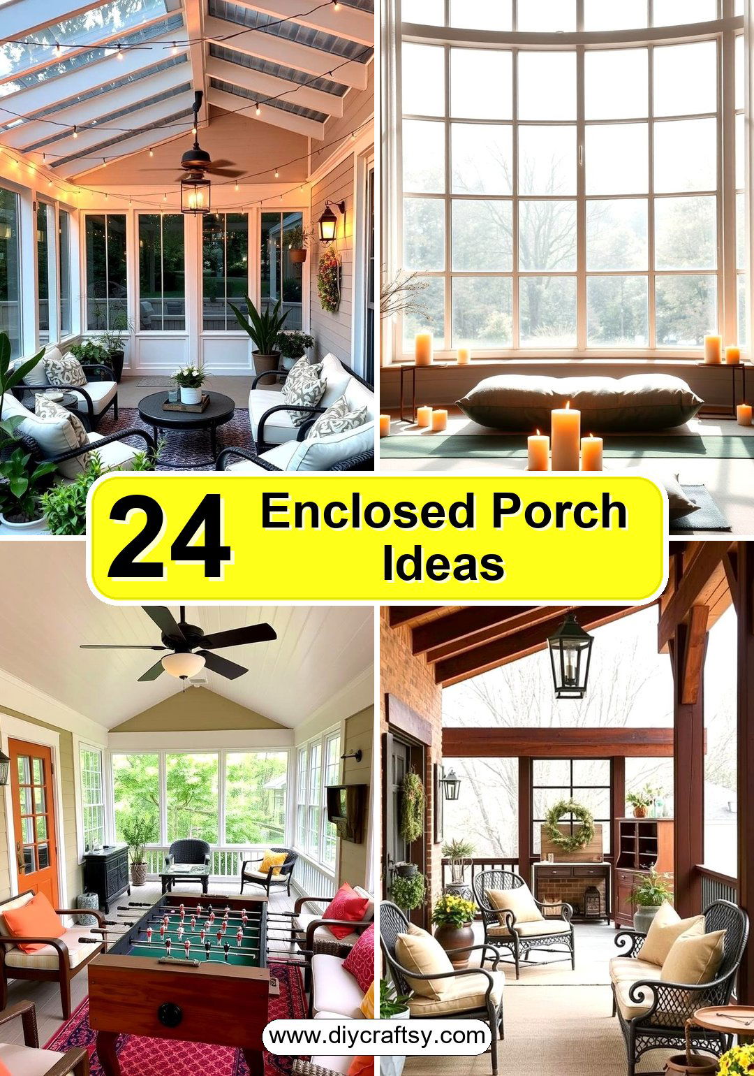 Enclosed Porch Ideas