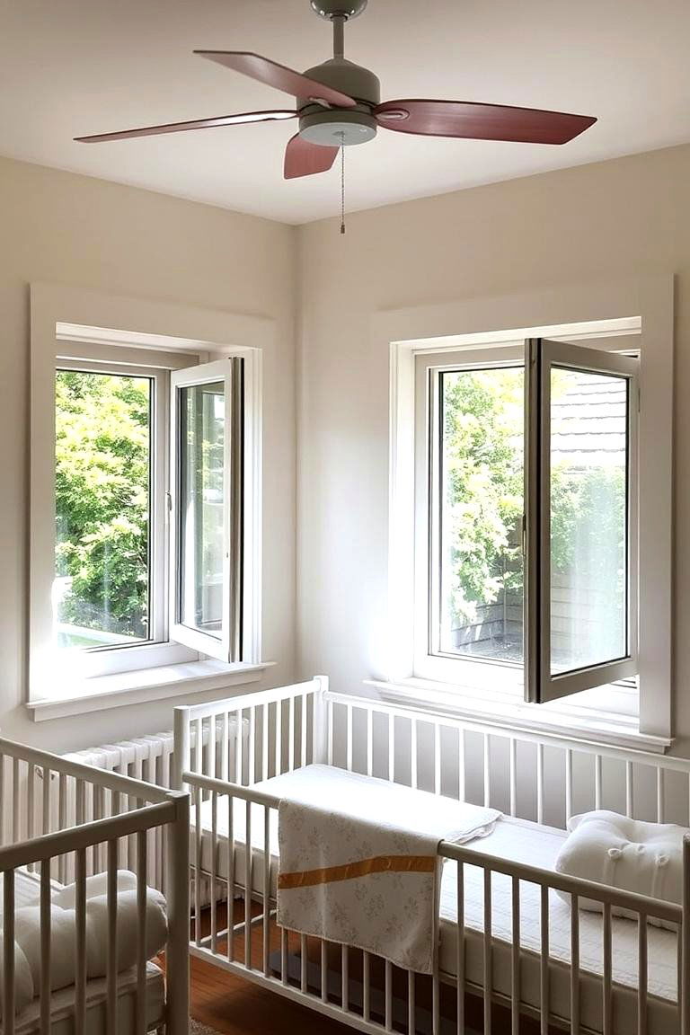 Encourage Natural Ventilation - 24 Green Nursery Ideas