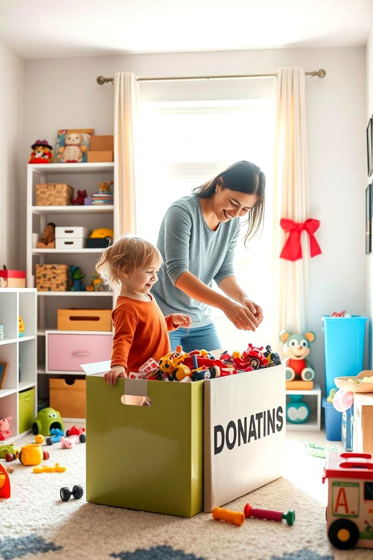 Encourage Regular Purging - 24 Toy Storage Ideas