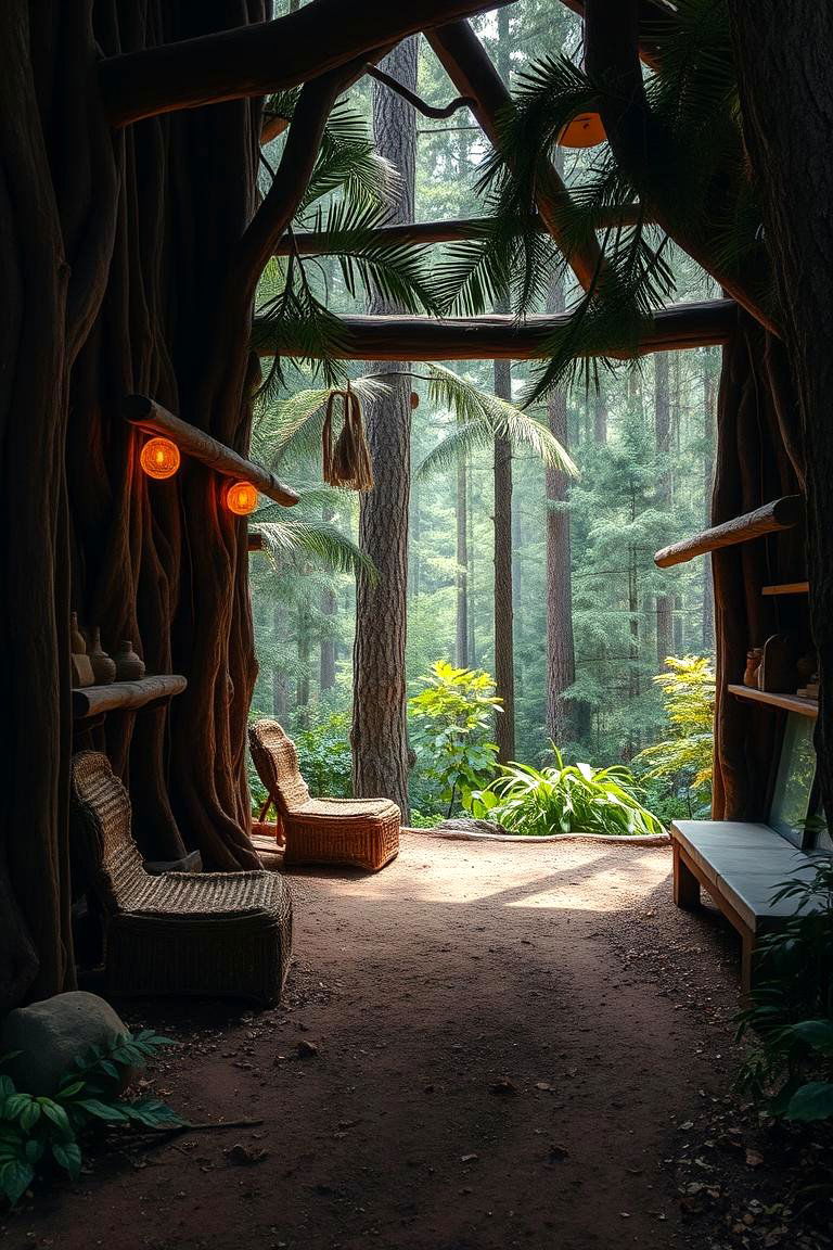 Endor Forest Escape - 24 Star Wars Room Ideas