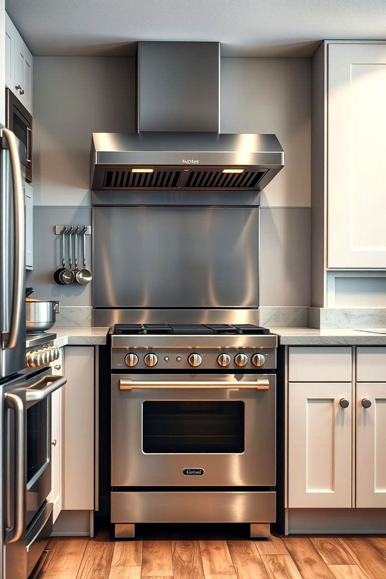 Enduring Durability for a Long Lasting Kitchen - 24 Kitchen With Stainless Steel Appliances