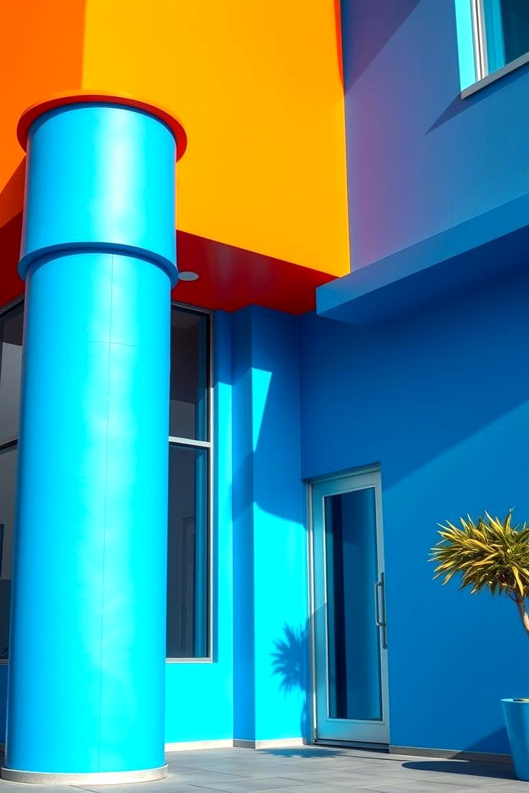 Energetic Electric Blue - 24 Blue Exterior House Colors