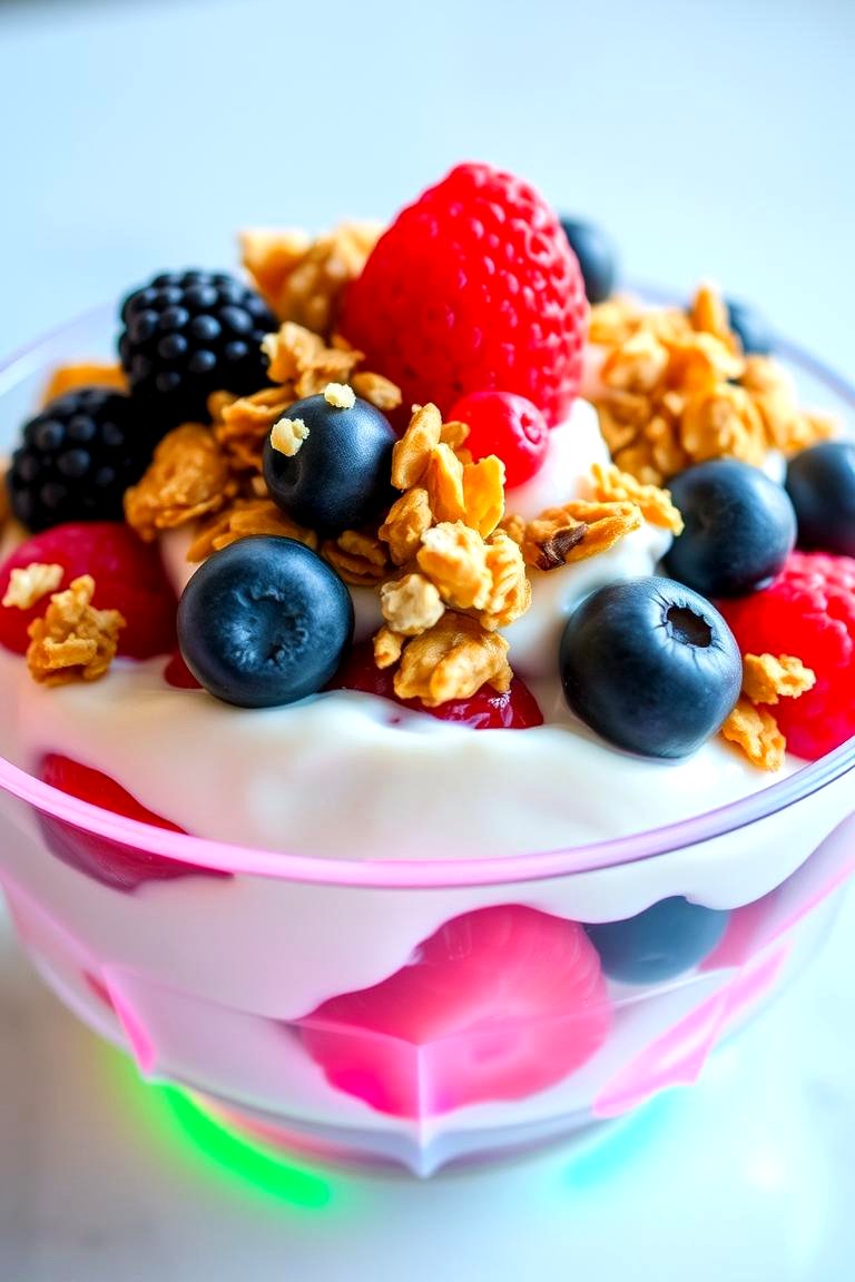 Energy Boosting Parfait Bar - 24 Breakfast Bar Ideas