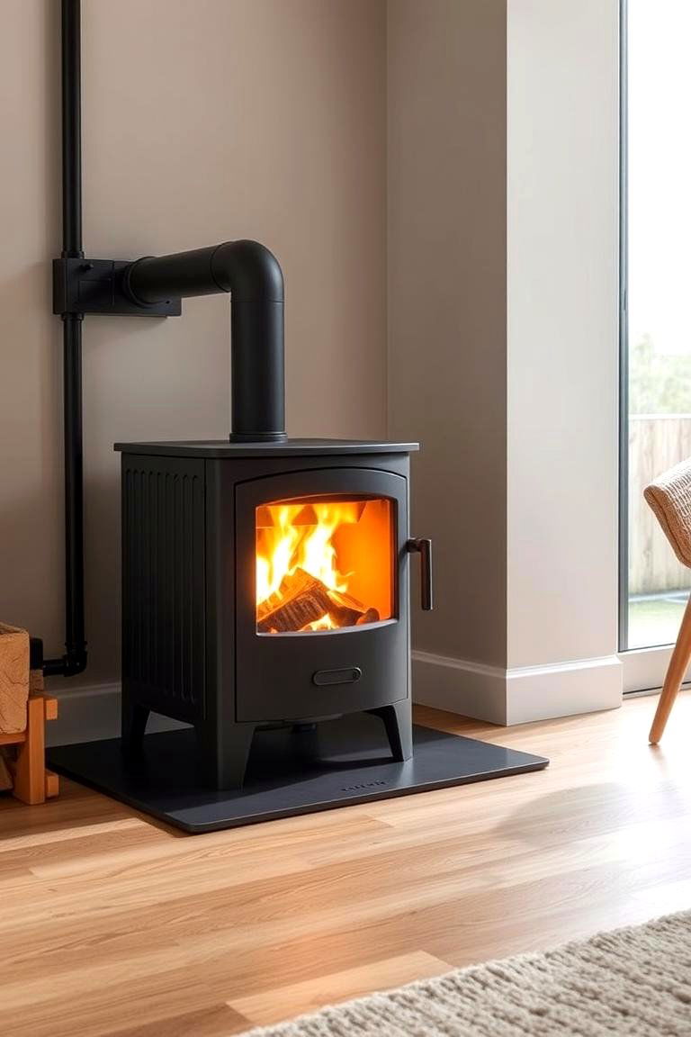 Energy Conserving Log Burner System - 24 Log Burner Ideas