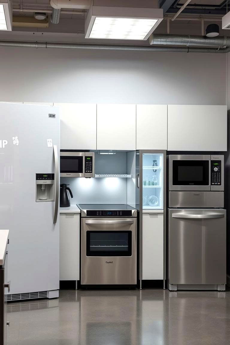 Energy Efficient Appliance Hub - 24 Office Kitchen Ideas