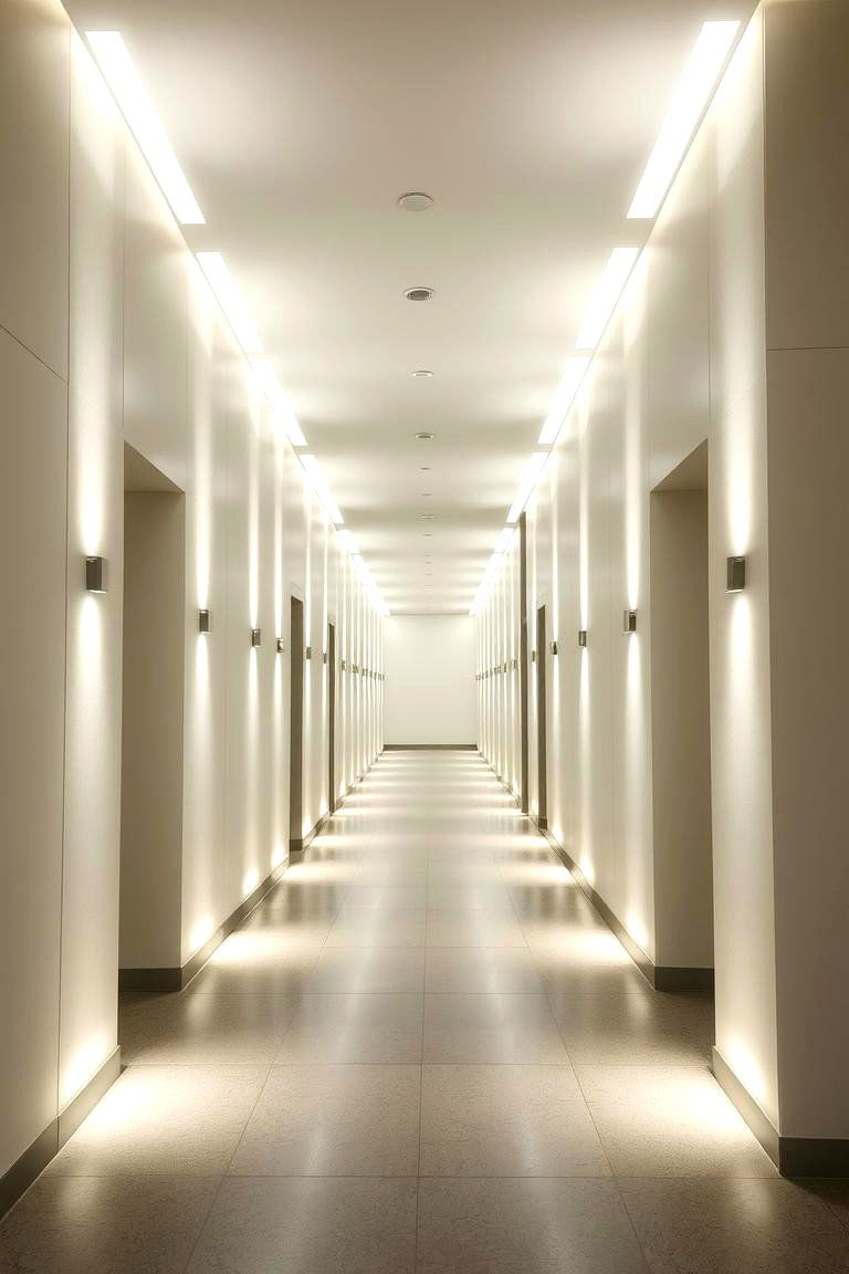 Energy Efficient LED Lighting - 24 Green Hallway Ideas