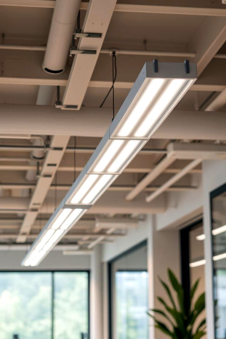 Energy Efficient Lighting Solutions - 24 Green Home Office Ideas