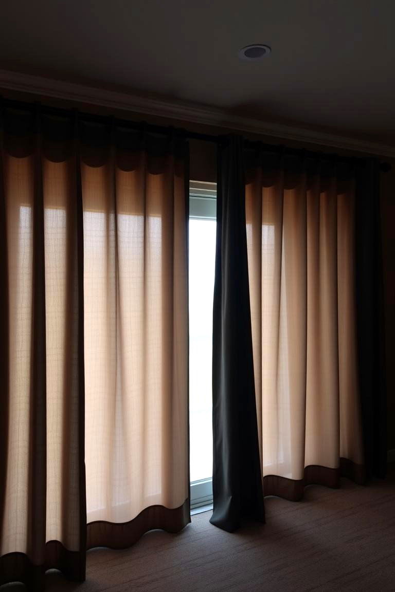 Energy Efficient Thermal Curtains - 24 Sliding Door Curtain Ideas