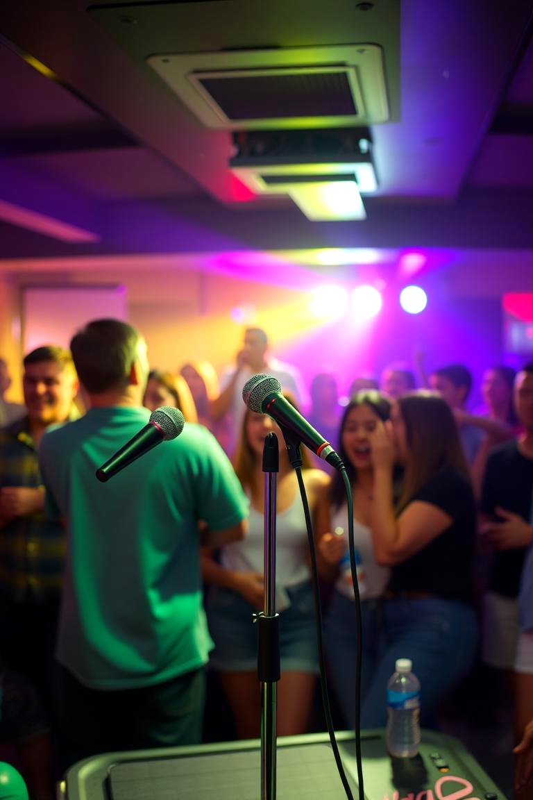 Engaging Karaoke Session - 24 Wedding Entertainment Ideas