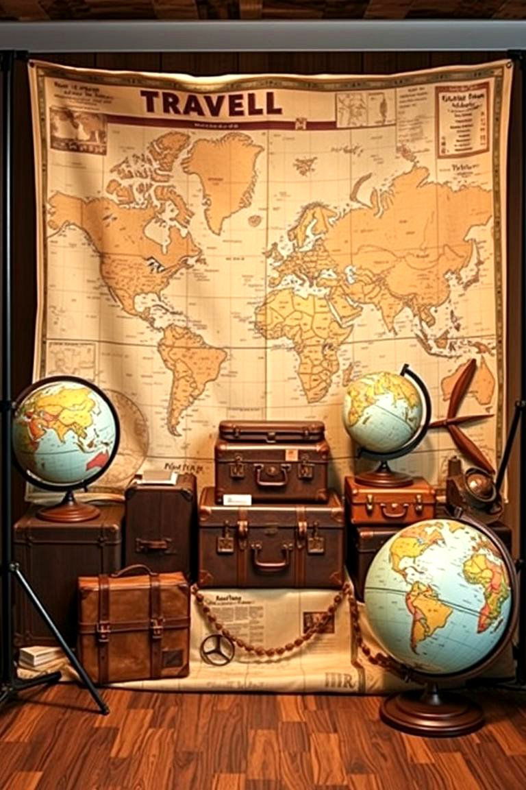 Engaging Photo Booth Backdrop - 24 Wedding Backdrop Ideas