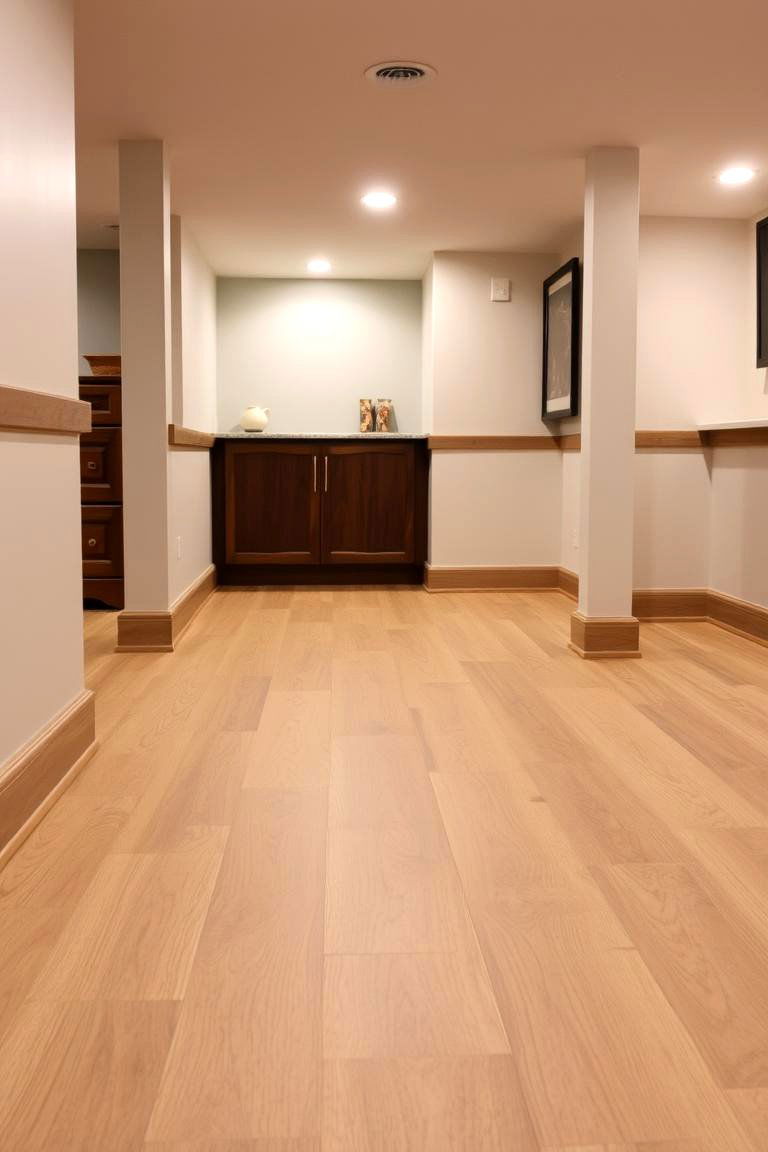 Engineered Hardwood Flooring - 24 Basement Floor Ideas