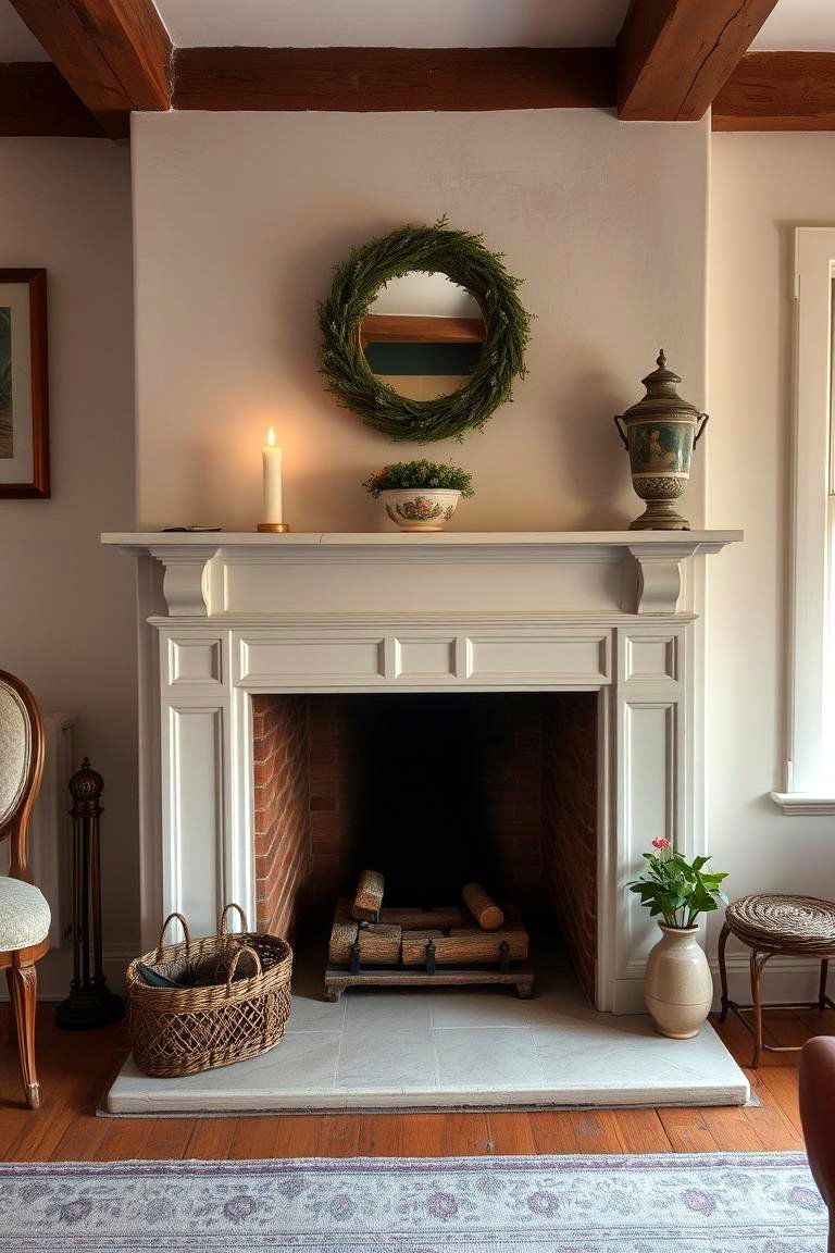 English Cottage Charm - 24 Traditional Fireplaces