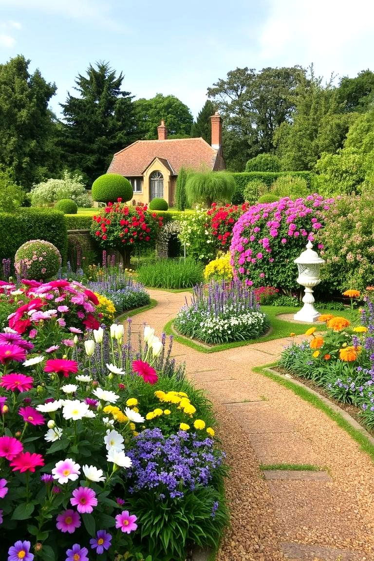 English Country Garden Layout - 24 Garden Layout Ideas