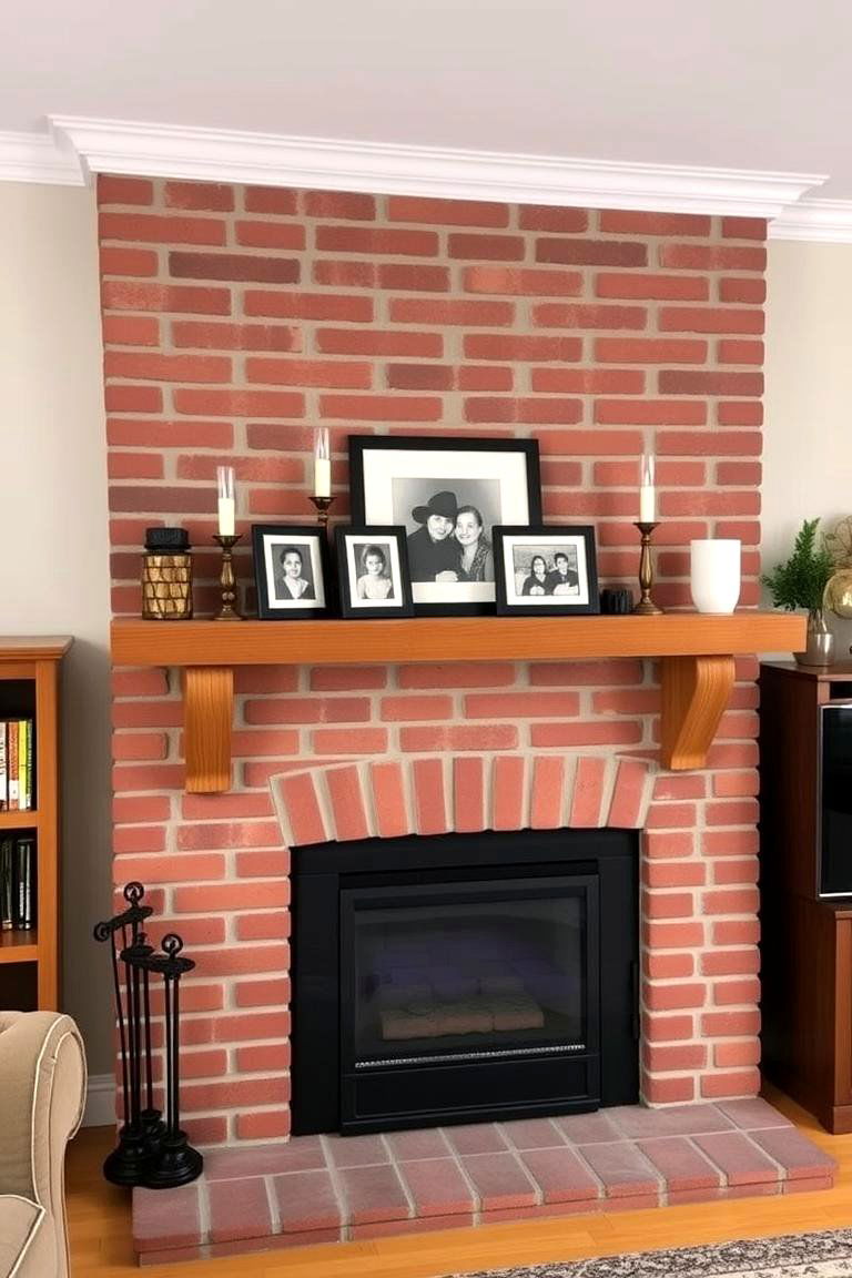 Enhance the Focal Point with Fireplace Decor - 24 Pinterest Living Room Decor Ideas