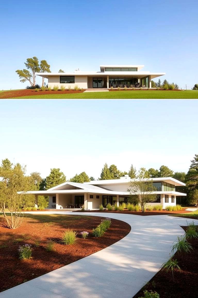 Enhancing Outdoor Enjoyment with Dedicated Living Spaces - 24 Modern Ranch House