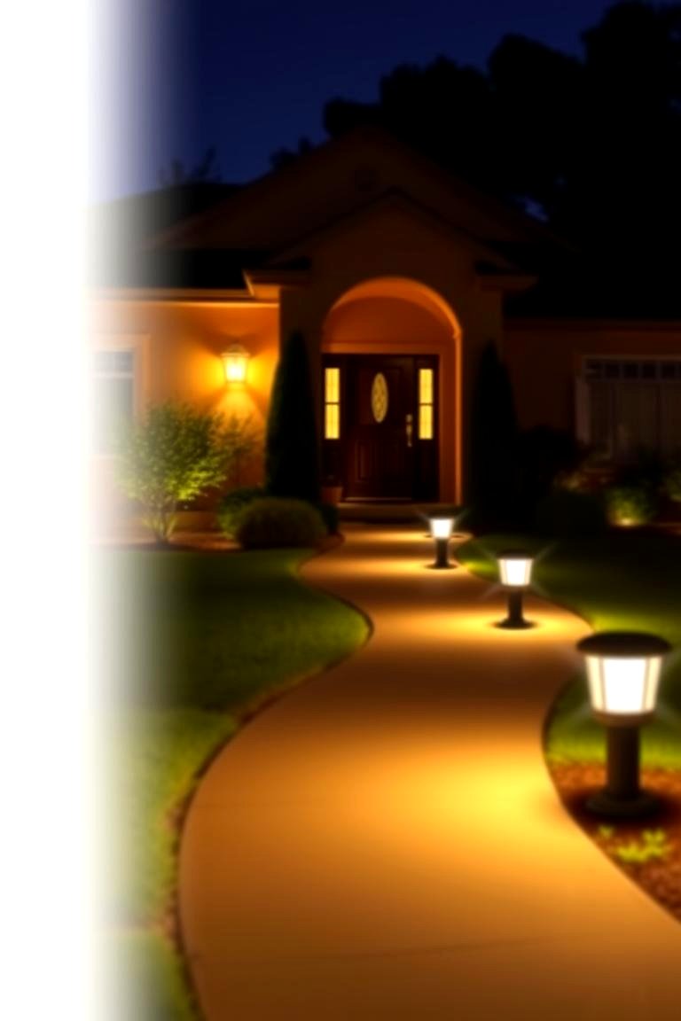 Enhancing Pathway Lighting - 24 Ideas for Ranch-Style Home Exteriors