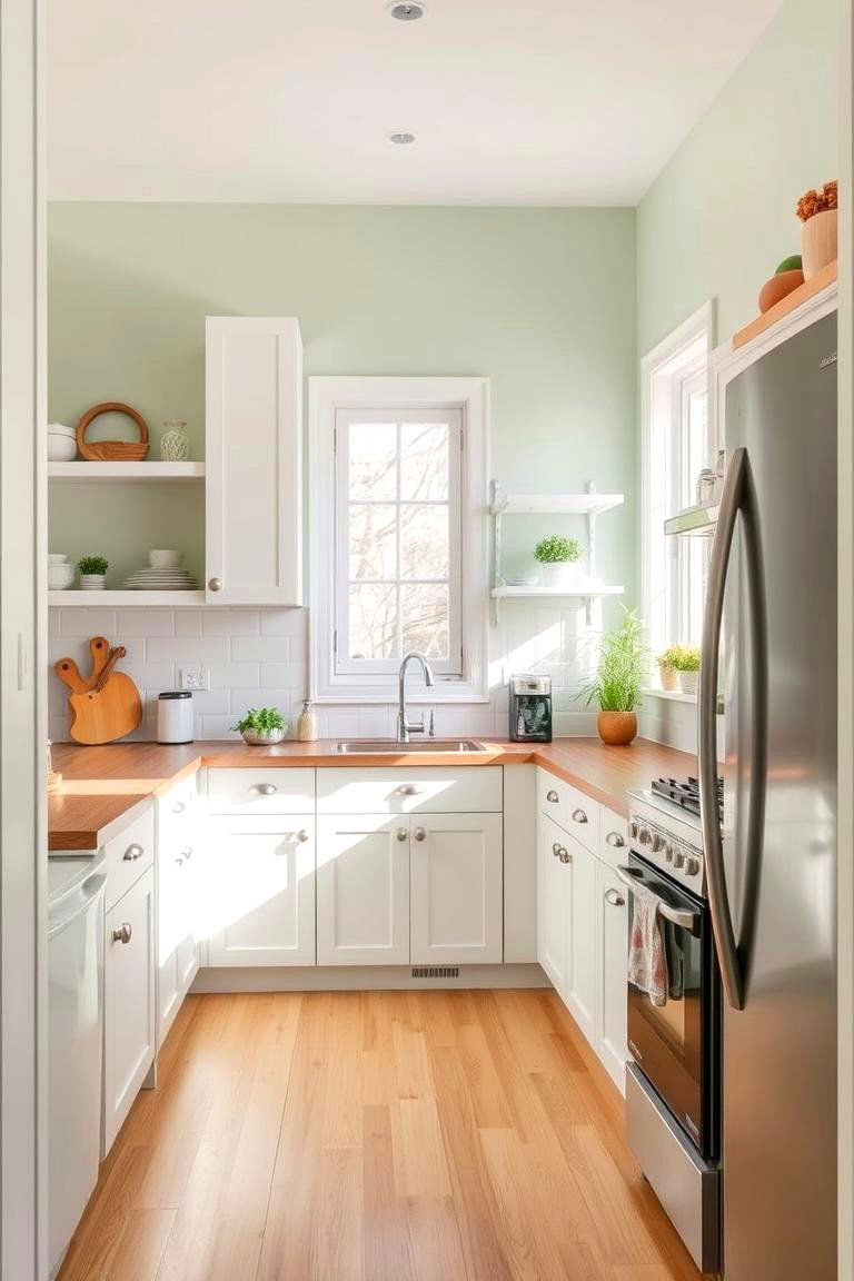 Enhancing Space with Light Wood Floors - 24 Light Wood Floor Kitchen Ideas
