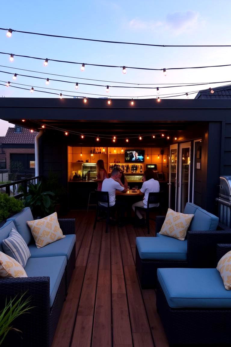 Entertaining Party Spot - 24 Balcony Deck Ideas