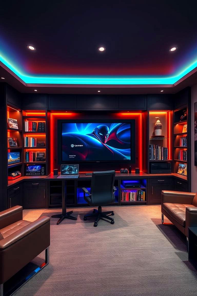 Entertainment Command Center - 24 Command Center Ideas
