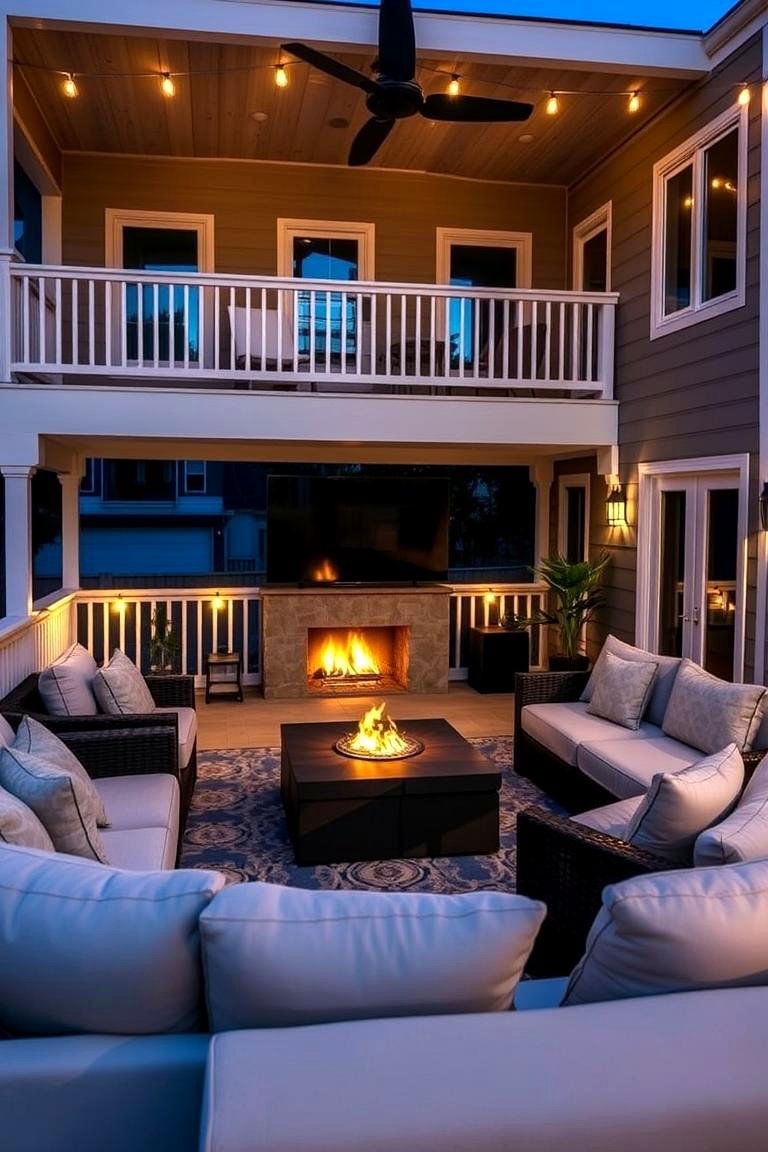 Entertainment Lounge - 24 2nd Floor Deck Ideas