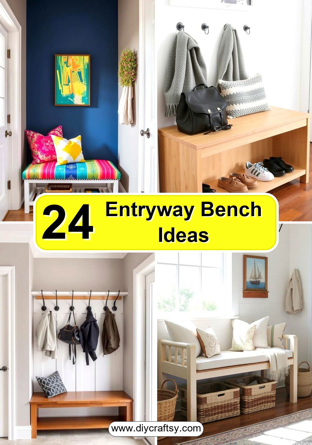 Entryway Bench Ideas