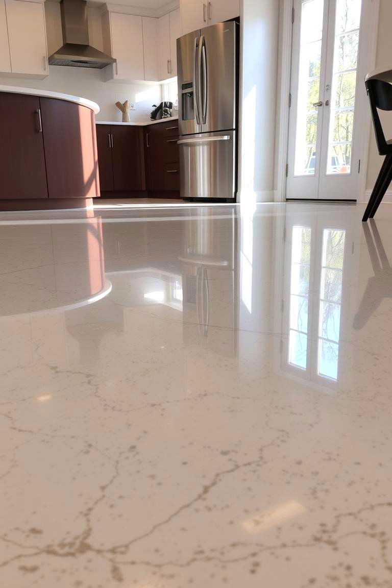 Epoxy Floors with a Glossy Finish - 24 Epoxy Floor Designs
