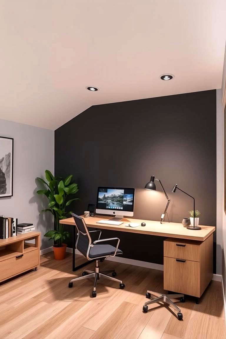 Ergonomic Adjustable Lighting Systems - 24 Home Office Lighting Ideas