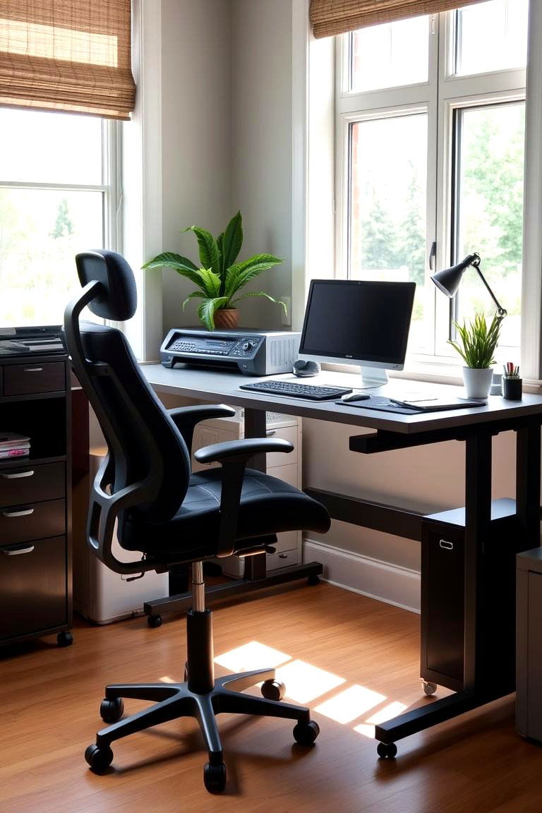 Ergonomic Comfort Desk - 24 Desk in Front of Window Ideas