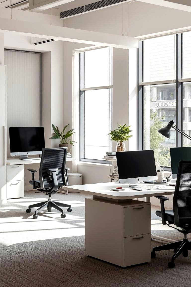 Ergonomic Furniture Enhancements - 24 Small Office Ideas