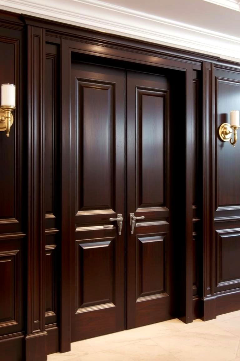 Espresso Brown Depth - 24 Brown House Front Door Colors