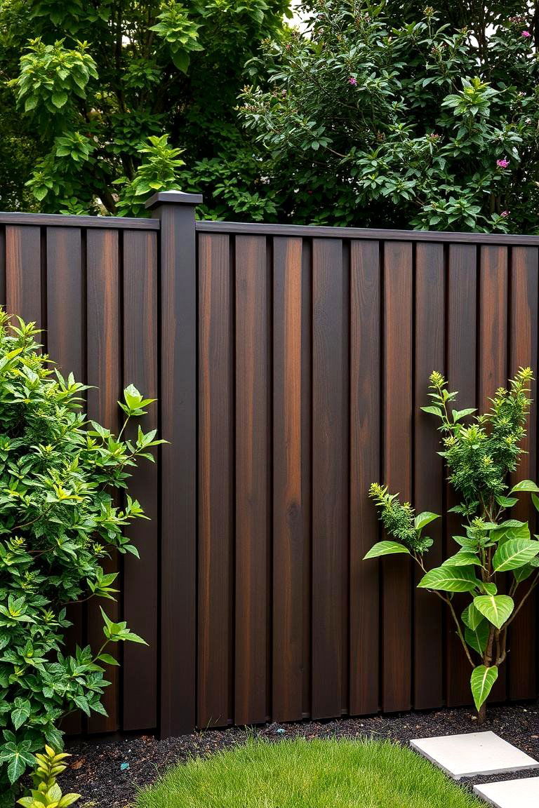 Espresso Brown Stain - 24 Fence Stain Colors