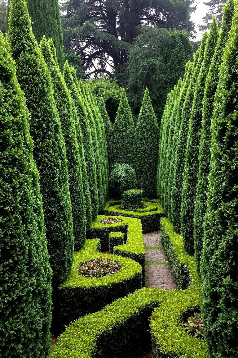Establish a Sense of Enclosure - 24 Gothic Garden Ideas