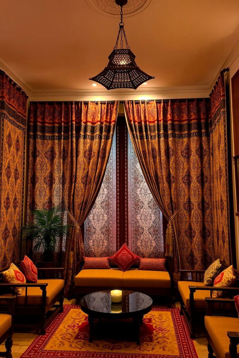 Ethnic Patterns Timeless Boho Textiles - 24 Boho Curtain Ideas