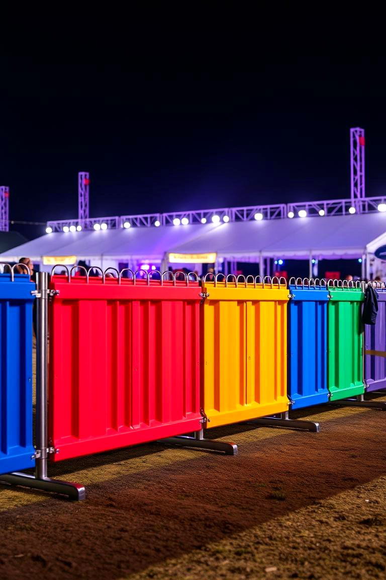 Event Specific Barrier Fencing - 24 Temporary Fence Ideas