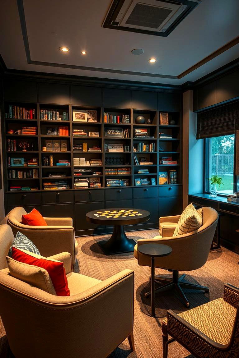 Exclusive Game and Strategy Room - 24 Luxury Man Cave Ideas