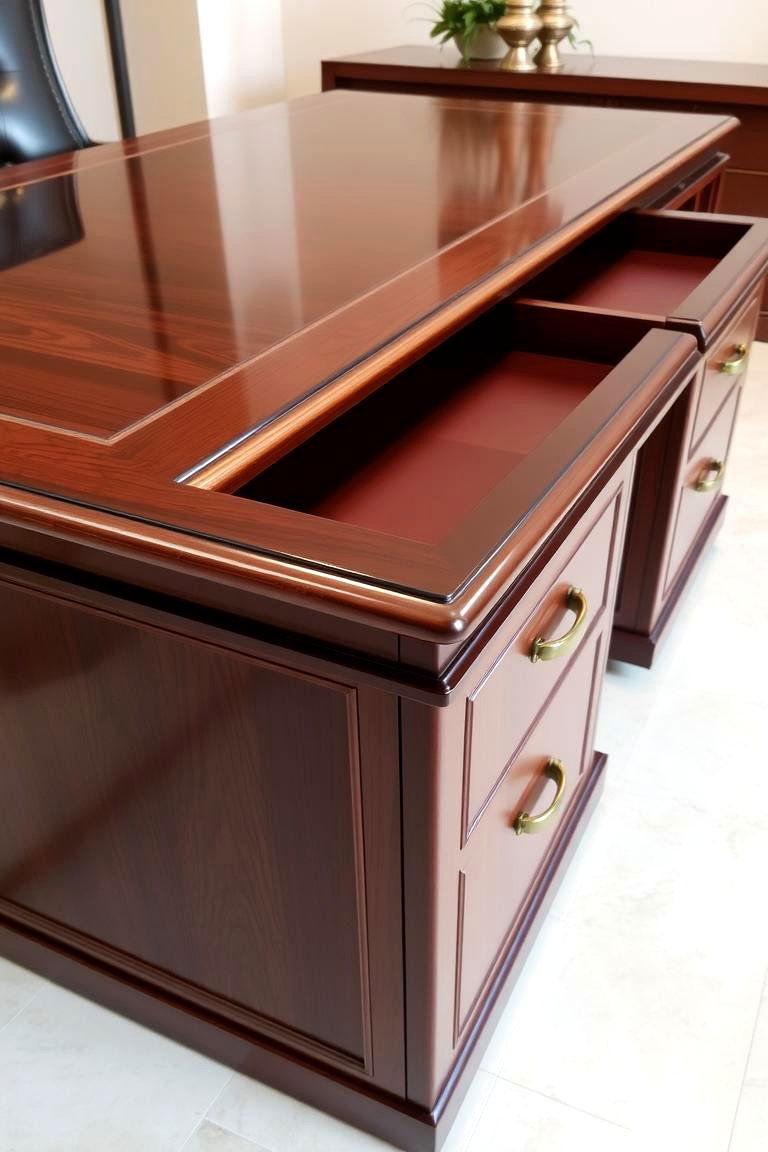Executive Desk for a Professional Look - 24 Desk Ideas