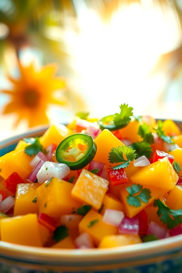 Exotic Mango Salsa Recipes - 24 Tropical Kitchen Ideas
