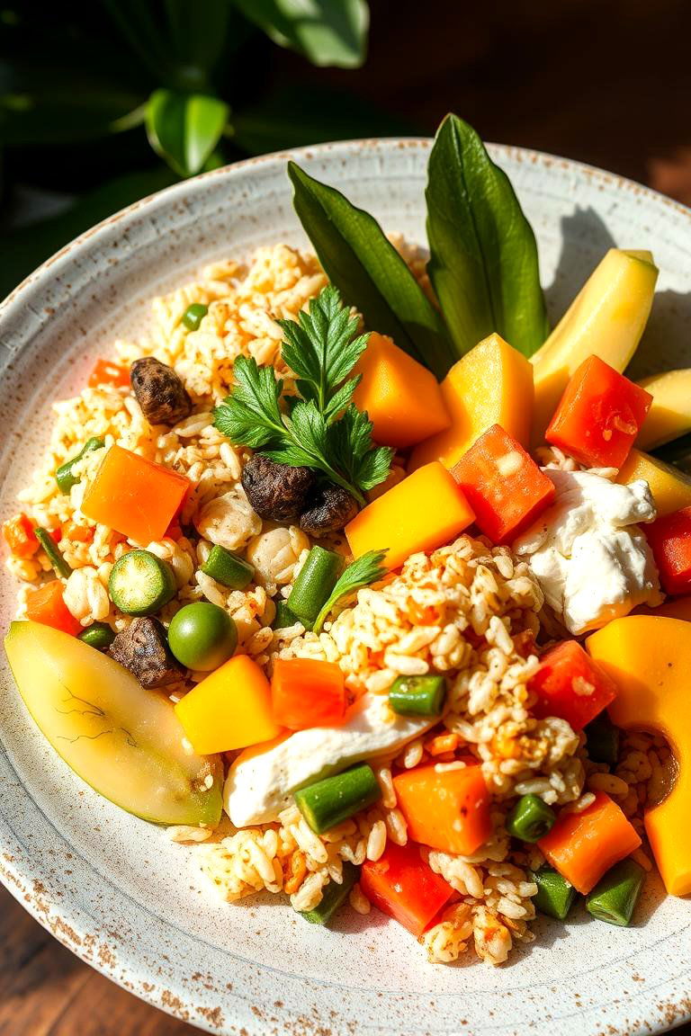 Exotic Rice and Grain Bowls - 24 Tropical Kitchen Ideas