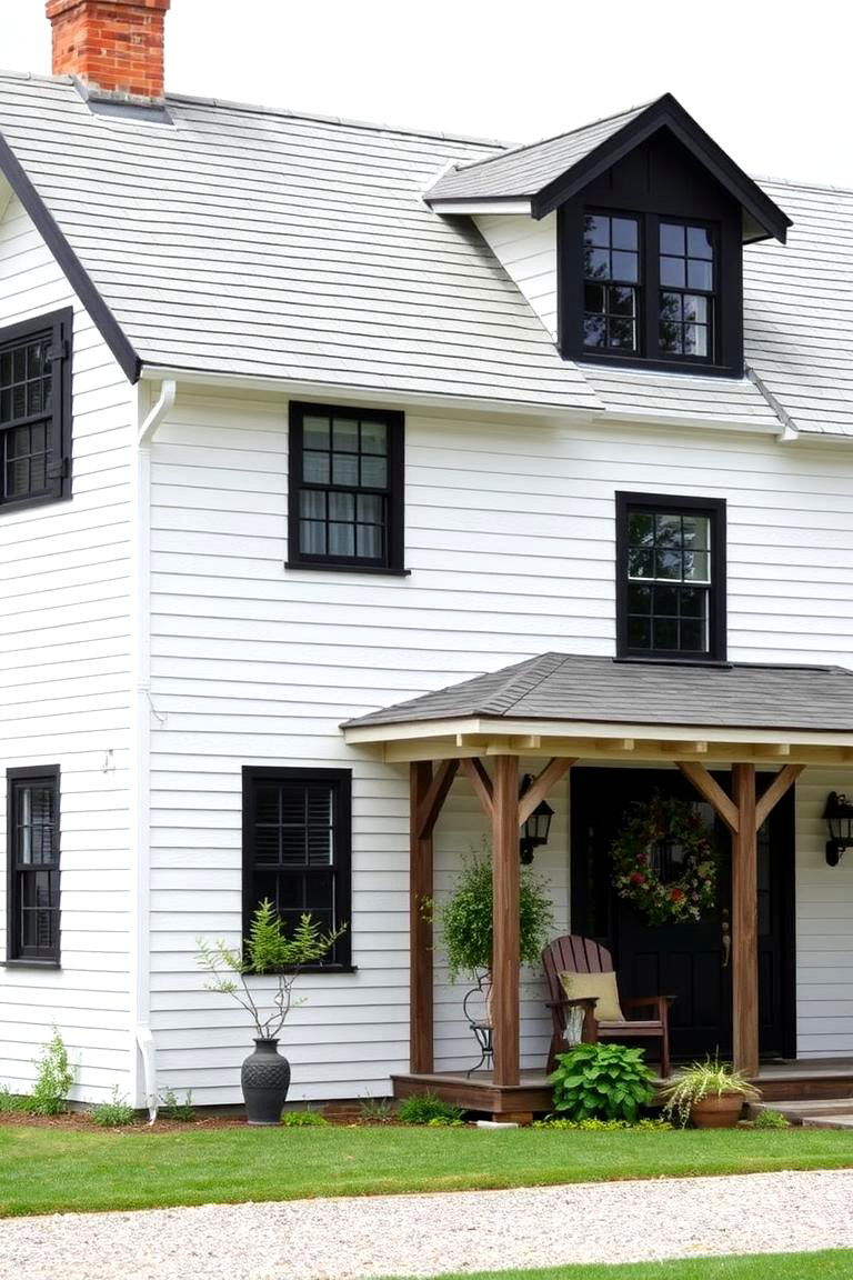 Expanding Views with Floor to Ceiling Windows - 24 Houses With Black Windows