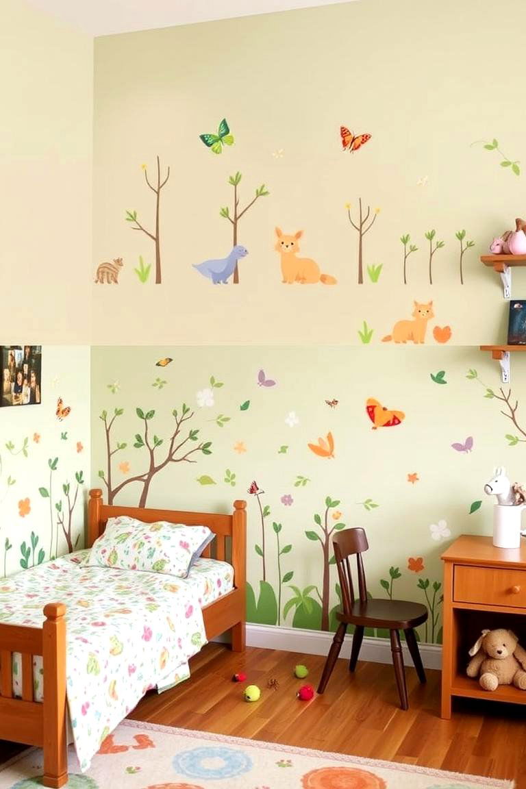 Experiment with Wall Decals - 24 House Decor Ideas