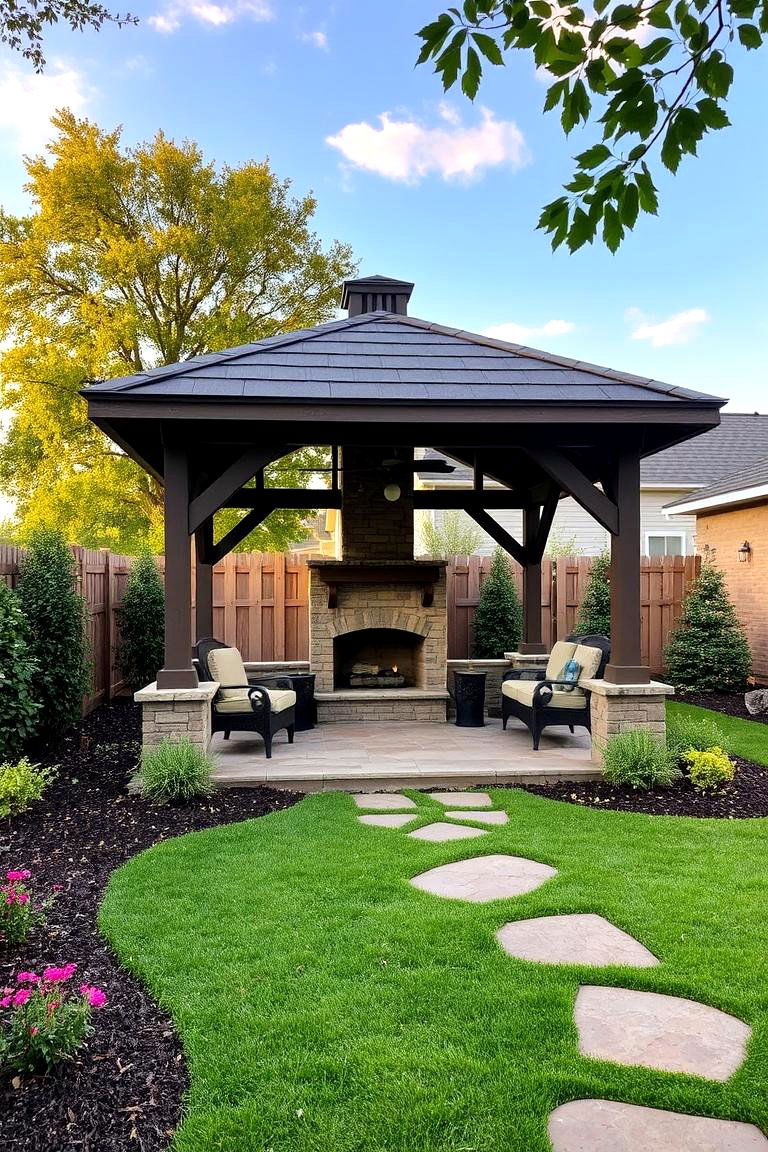 Exploring Customization Options to Suit Your Needs - 24 Gazebo With Fireplace