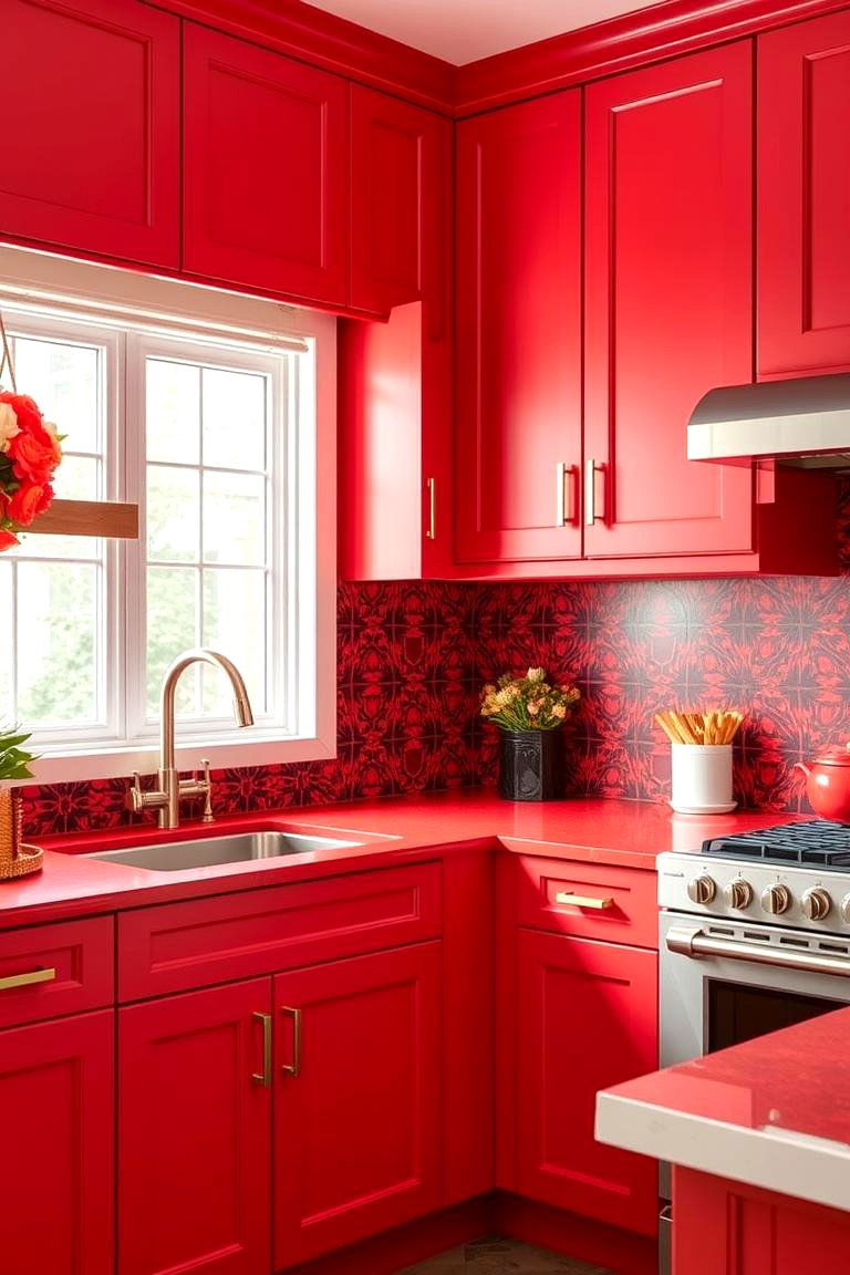 Exploring Upcoming Red Kitchen Design Trends - 24 Red Kitchens