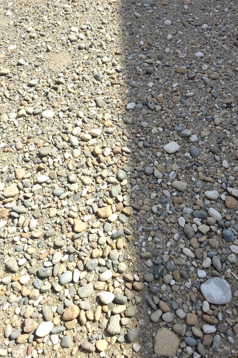 Exposed Aggregate Finish - 24 Concrete Patio Ideas on a Budget